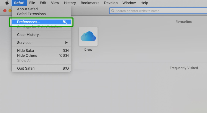 Safari instructions step 1